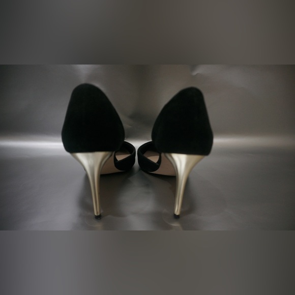 ALDO heels, size 5, black and gold, used - Picture 4 of 5